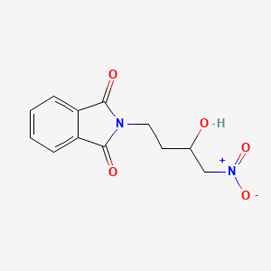 molecular formula C12H12N2O5 B4082735 2-(3-hydroxy-4-nitrobutyl)-1H-isoindole-1,3(2H)-dione 