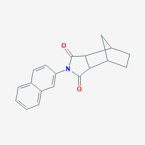molecular formula C19H17NO2 B408304 2-(naphthalen-2-yl)hexahydro-1H-4,7-methanoisoindole-1,3(2H)-dione 