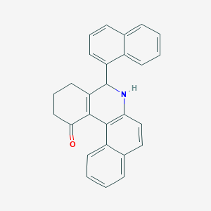 5-(1-naphthyl)-3,4,5,6-tetrahydrobenzo[a]phenanthridin-1(2H)-one