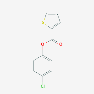 2-Thiophenecarboxylic acid, 4-chlorophenyl ester