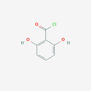 molecular formula C7H5ClO3 B040840 2,6-Dihydroxybenzoyl chloride CAS No. 116615-34-0