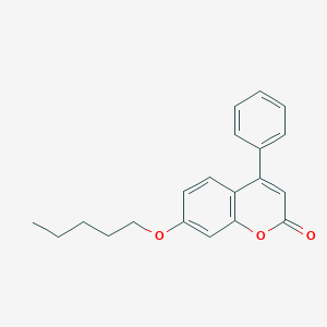 7-(pentyloxy)-4-phenyl-2H-chromen-2-one