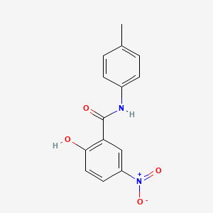 2-hydroxy-N-(4-methylphenyl)-5-nitrobenzamide