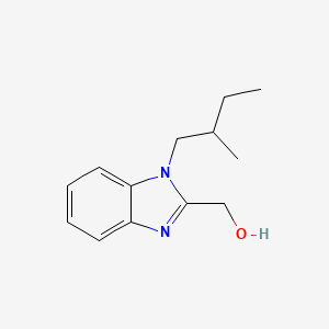 [1-(2-methylbutyl)-1H-benzimidazol-2-yl]methanol