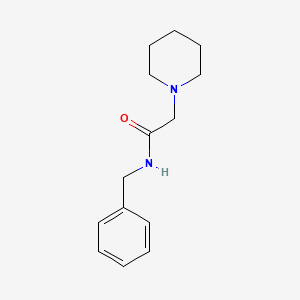 molecular formula C14H20N2O B4085852 N-benzyl-2-(1-piperidinyl)acetamide CAS No. 72336-19-7