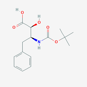 molecular formula C15H21NO5 B040859 N-Boc-(2S,3S)-3-amino-2-hydroxy-4-phenyl-butyric acid CAS No. 116661-86-0