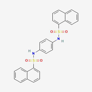 N,N'-1,4-phenylenedi(1-naphthalenesulfonamide)