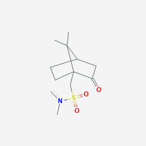 molecular formula C12H21NO3S B4086083 1-(7,7-dimethyl-2-oxobicyclo[2.2.1]hept-1-yl)-N,N-dimethylmethanesulfonamide 