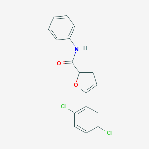 molecular formula C17H11Cl2NO2 B408739 5-(2,5-dichlorophenyl)-N-phenyl-2-furamide 