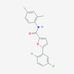 molecular formula C19H15Cl2NO2 B408745 5-(2,5-dichlorophenyl)-N-(2,4-dimethylphenyl)-2-furancarboxamide 