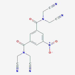 N~1~,N~1~,N~3~,N~3~-tetrakis(cyanomethyl)-5-nitroisophthalamide