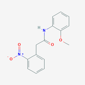molecular formula C15H14N2O4 B408861 N-(2-methoxyphenyl)-2-(2-nitrophenyl)acetamide 