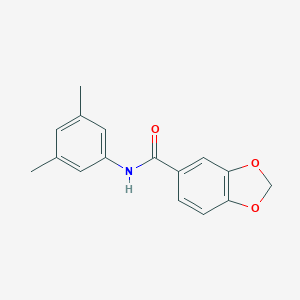 N-(3,5-dimethylphenyl)-1,3-benzodioxole-5-carboxamide