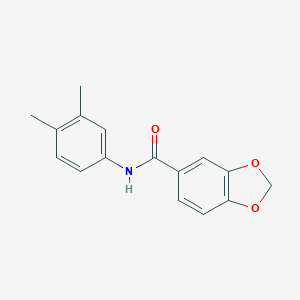 N-(3,4-dimethylphenyl)-1,3-benzodioxole-5-carboxamide