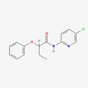 N-(5-chloropyridin-2-yl)-2-phenoxybutanamide