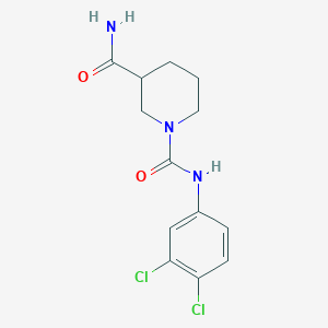 N~1~-(3,4-dichlorophenyl)-1,3-piperidinedicarboxamide