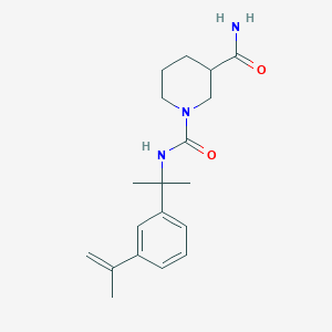 N~1~-[1-(3-isopropenylphenyl)-1-methylethyl]-1,3-piperidinedicarboxamide