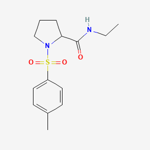 N-ethyl-1-[(4-methylphenyl)sulfonyl]prolinamide