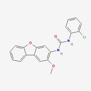 N-(2-chlorophenyl)-N'-(2-methoxydibenzo[b,d]furan-3-yl)urea