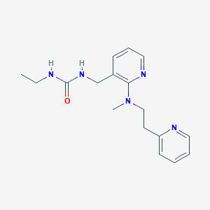 N-ethyl-N'-[(2-{methyl[2-(2-pyridinyl)ethyl]amino}-3-pyridinyl)methyl]urea