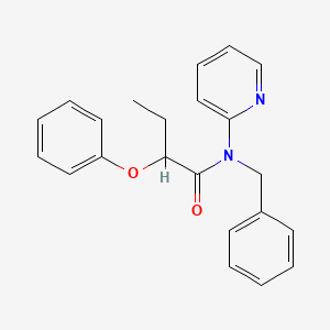 N-benzyl-2-phenoxy-N-(pyridin-2-yl)butanamide