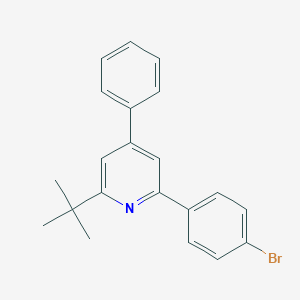 2-(4-Bromophenyl)-6-tert-butyl-4-phenylpyridine