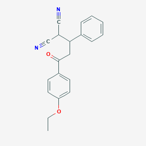 2-[3-(4-Ethoxy-phenyl)-3-oxo-1-phenyl-propyl]-malononitrile