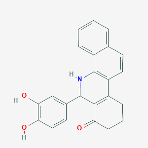 6-(3,4-dihydroxyphenyl)-6,8,9,10-tetrahydrobenzo[c]phenanthridin-7(5H)-one