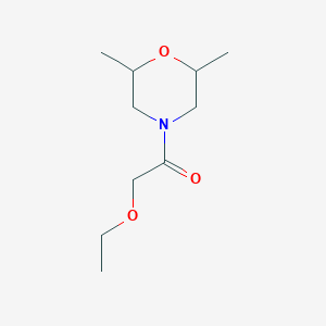 1-(2,6-Dimethylmorpholin-4-yl)-2-ethoxyethanone