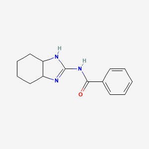 N-(3a,4,5,6,7,7a-hexahydro-1H-benzimidazol-2-yl)benzamide