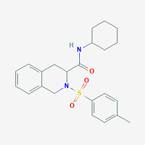 N-cyclohexyl-2-(4-methylbenzenesulfonyl)-1,2,3,4-tetrahydroisoquinoline-3-carboxamide