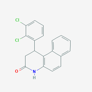 1-(2,3-dichlorophenyl)-1,4-dihydrobenzo[f]quinolin-3(2H)-one