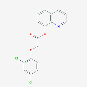 Quinolin-8-yl 2-(2,4-dichlorophenoxy)acetate