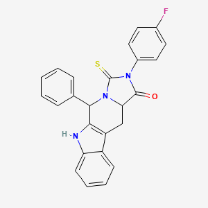 molecular formula C25H18FN3OS B4091904 C25H18FN3OS 