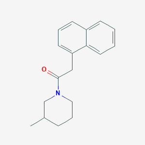 3-methyl-1-(1-naphthylacetyl)piperidine