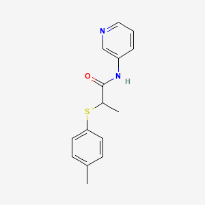 2-[(4-methylphenyl)thio]-N-3-pyridinylpropanamide