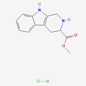 Methyl 1H,2H,3H,4H,9H-pyrido[3,4-B]indole-3-carboxylate hydrochloride