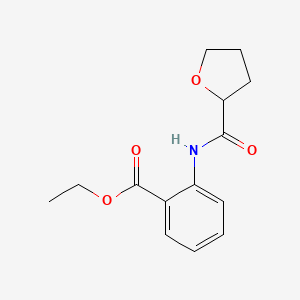 Ethyl 2-[(tetrahydrofuran-2-ylcarbonyl)amino]benzoate