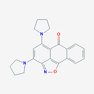 3,5-di(1-pyrrolidinyl)-6H-anthra[1,9-cd]isoxazol-6-one