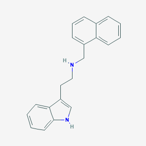 2-(1H-indol-3-yl)-N-(naphthalen-1-ylmethyl)ethanamine