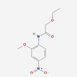 2-ethoxy-N-(2-methoxy-4-nitrophenyl)acetamide