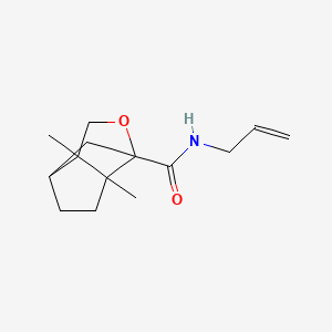 N-allyl-3a,6a-dimethylhexahydro-1H-1,4-methanocyclopenta[c]furan-1-carboxamide