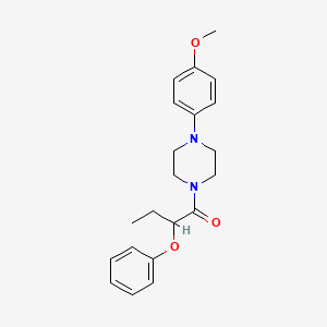 1-[4-(4-Methoxyphenyl)piperazin-1-yl]-2-phenoxybutan-1-one