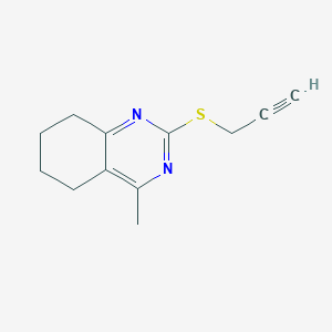 4-methyl-2-(2-propynylsulfanyl)-5,6,7,8-tetrahydroquinazoline