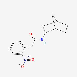 N-bicyclo[2.2.1]hept-2-yl-2-(2-nitrophenyl)acetamide