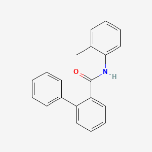 N-(2-methylphenyl)-2-biphenylcarboxamide