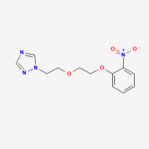 1-{2-[2-(2-nitrophenoxy)ethoxy]ethyl}-1H-1,2,4-triazole