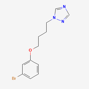 1-[4-(3-bromophenoxy)butyl]-1H-1,2,4-triazole