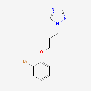 1-[3-(2-Bromophenoxy)propyl]-1,2,4-triazole