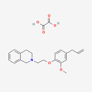 2-[2-(4-allyl-2-methoxyphenoxy)ethyl]-1,2,3,4-tetrahydroisoquinoline oxalate